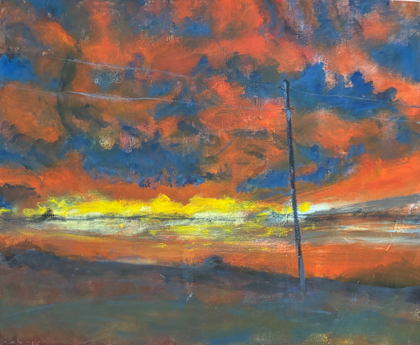 Caution People Live Here by Pat Love