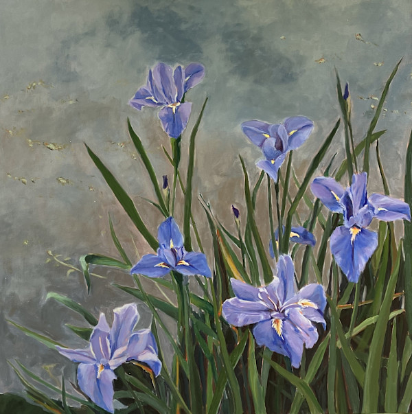 Blue Flags by Doug Nehrbass