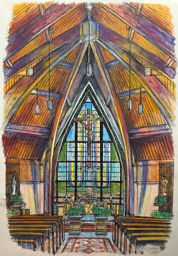 St Mary on Doucet by Melissa Pendrey, Image 1.