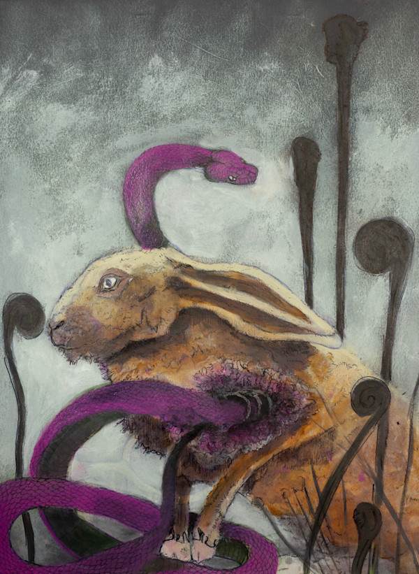 Rabbit and Snake by Susan David, Image 1.
