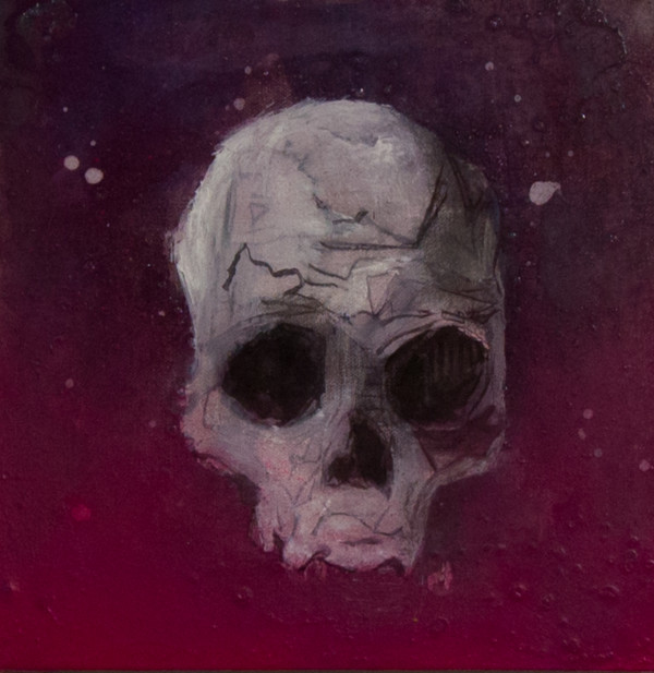 Skull 2 (Pink Skull) by Susan David