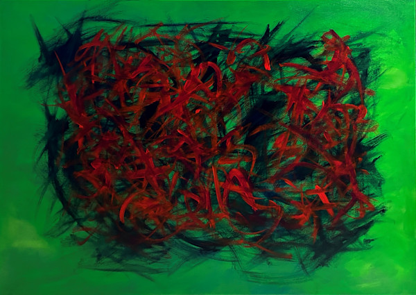 Walking With Indian Paint Brushes by Stephen Stewart