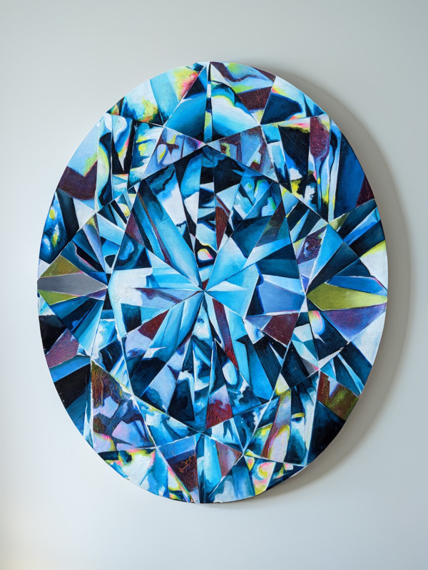 big blue sapphire by Megan Tran