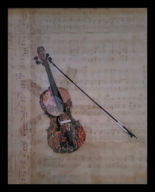 Cajun Fiddle by Martha Garner