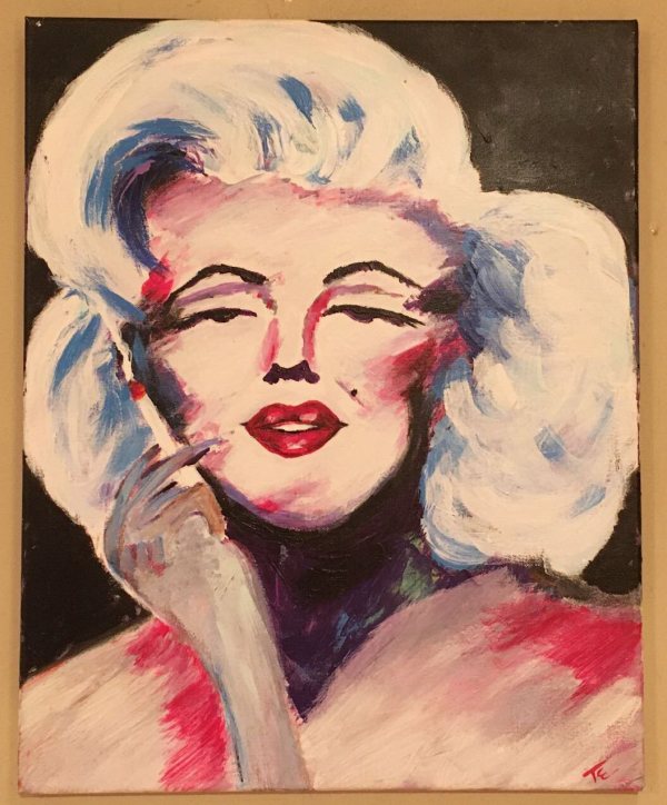 Smoking Marylin by Toby Elder