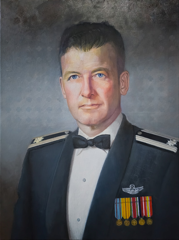 Colonel William A. Jones III, United States Air Force by Mike Brewer