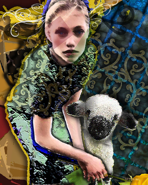 3rd Priestess of St. Brigit by Letitia Hill