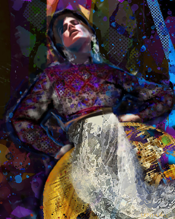 1st Priestess of St. Brigit by Letitia Hill