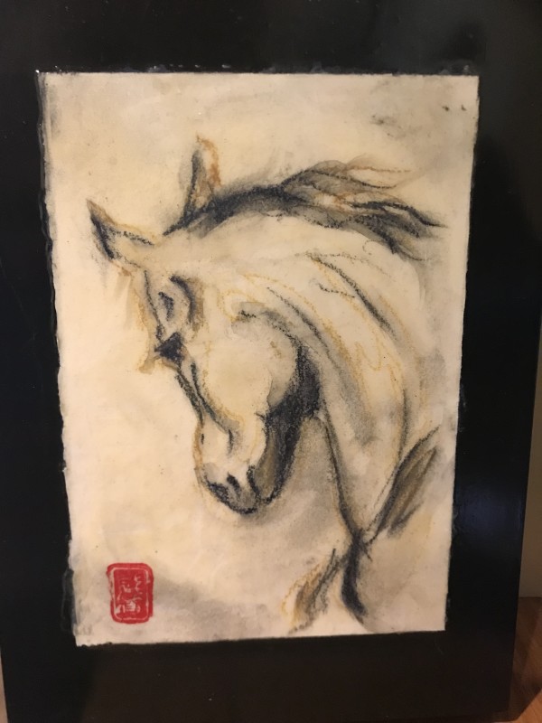 Head of a Horse II by Sallie Sydnor