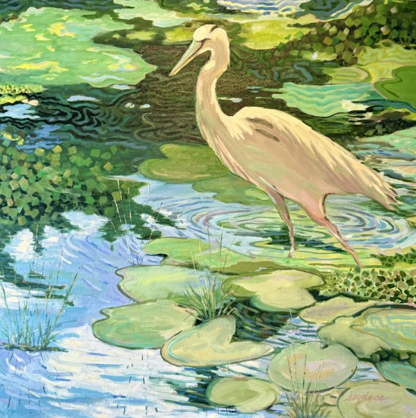 Wading Game II by Sallie Sydnor