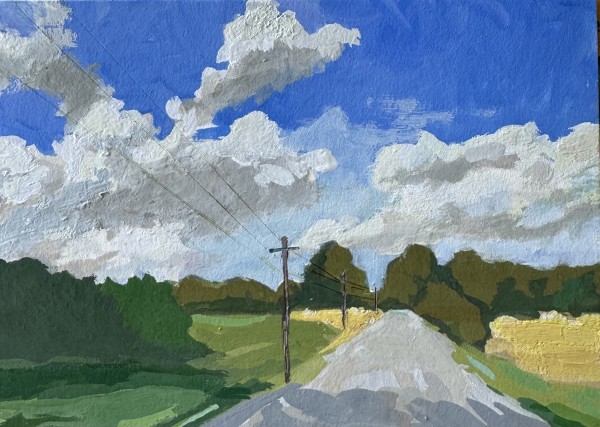 Sunny Backroad by Sallie Sydnor