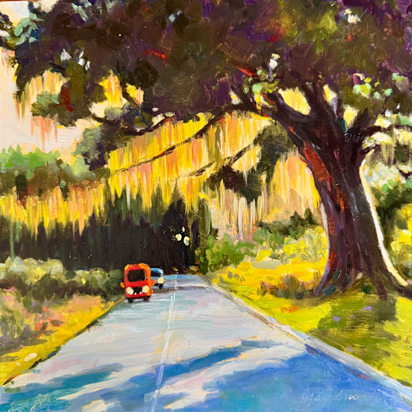 Last Light on River Road II by Sallie Sydnor
