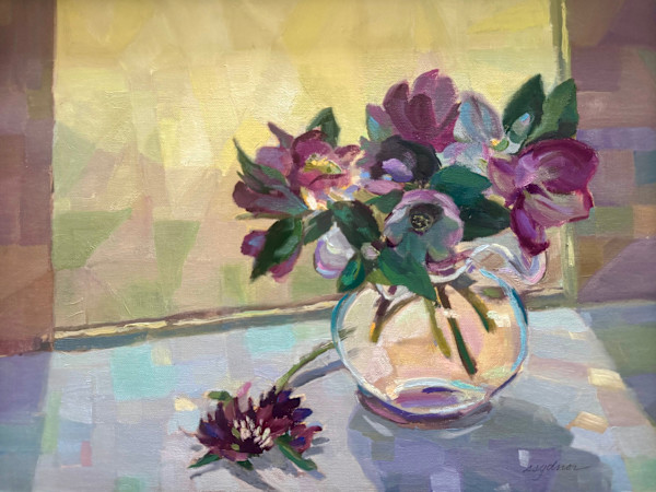 First Hellebores by Sallie Sydnor, Image 1.