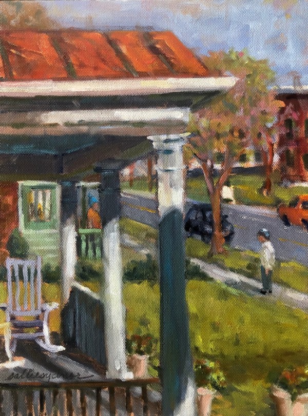 Rivermont Porch by Sallie Sydnor