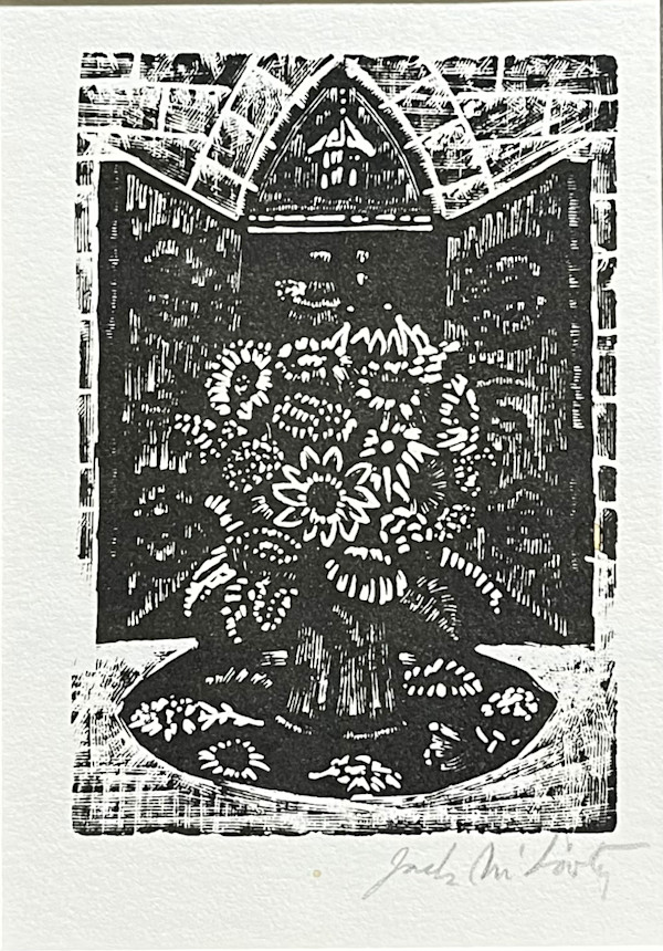 (vase of flowers) Proof 1 by Jack McLarty