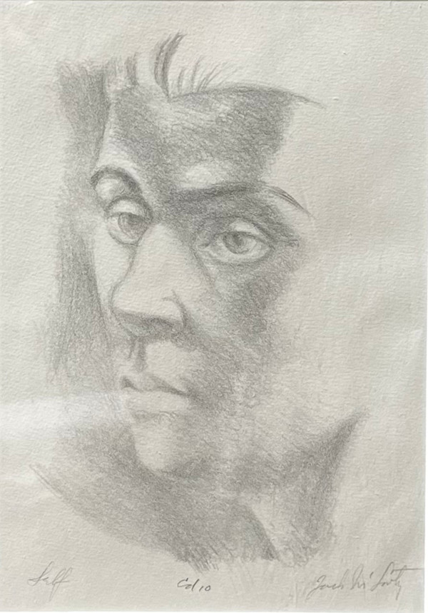 "Self" (1942 litho) 1/10 by Jack McLarty