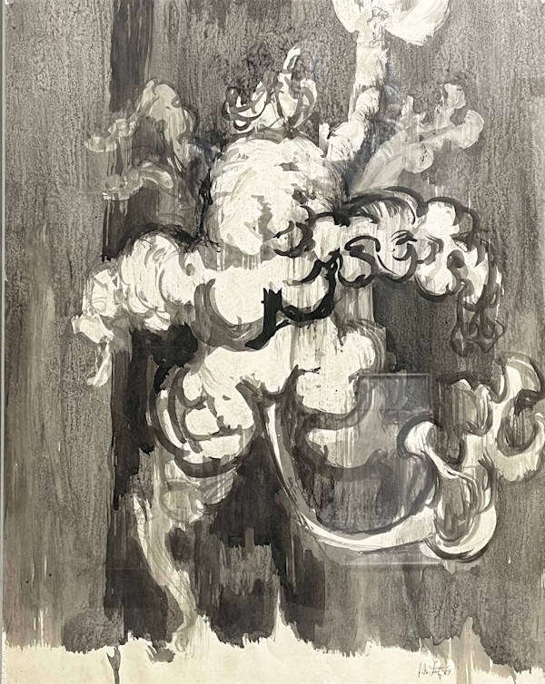 (ambiguous tailed figure) by Jack McLarty