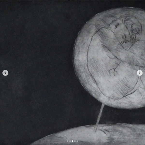 Moon Chair (the chair is a moon) by Jack McLarty