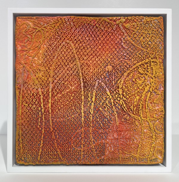Tangerine Contours by Elise Wagner Fine Art, LLC
