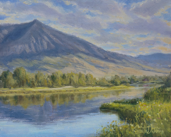 Missouri River Evening by Becky Smith-Dobbins, Image 1.