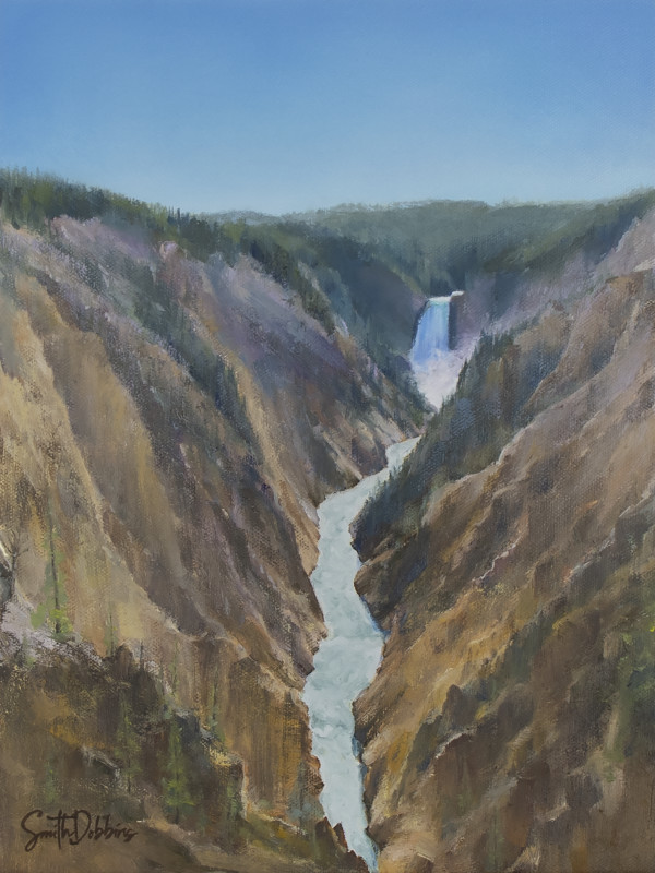 Grand Canyon Of The Yellowstone by Becky Smith-Dobbins