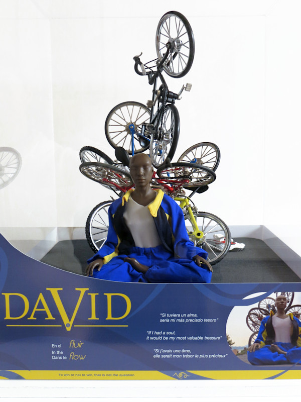 David, In the Flow (David, en el fluir) by Claire Becker