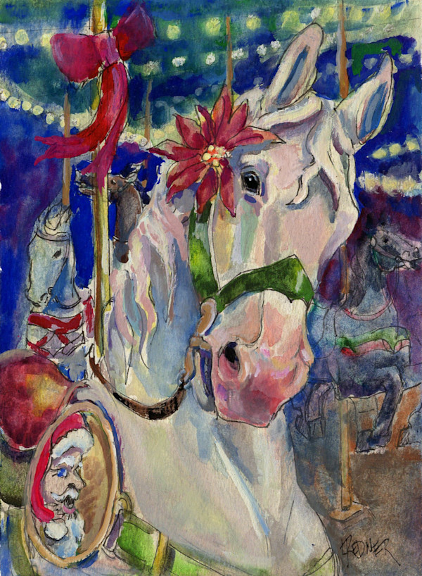 PARADE OF OTHER:15 Carousel Christmas by Lynette Redner
