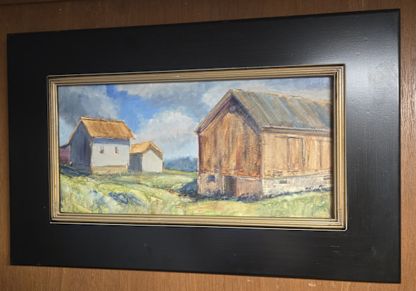 Barns Outside Jefferson by Lynette Redner, Image 1.