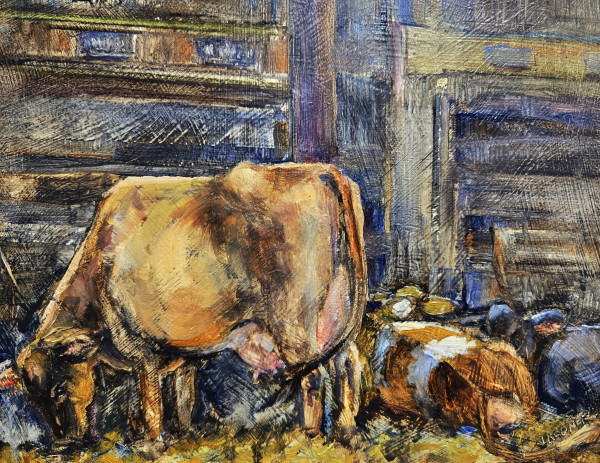 Bovine Beauties by Lynette Redner
