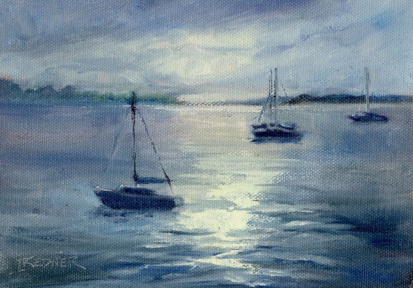 Boats on the Bay in the Morning Light