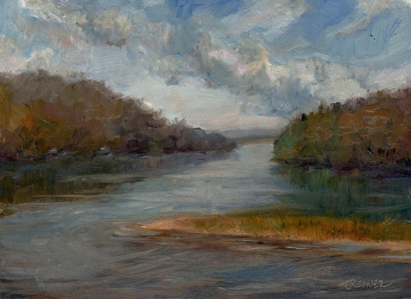 Seasons Changing: Wisconsin River by Lynette Redner