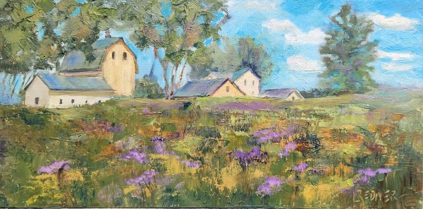 Farm Amongst the Flox by Lynette Redner