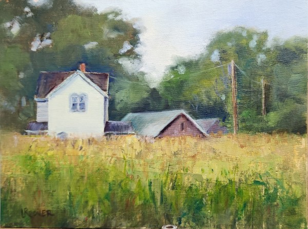 The Old Homestead ( Farm on Cox Road, Whitewater) by Lynette Redner