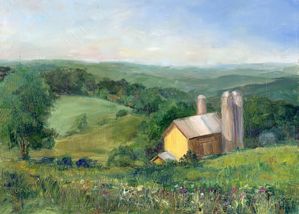 Farm in the Valley: Dodgeville, Wisconsin by Lynette Redner