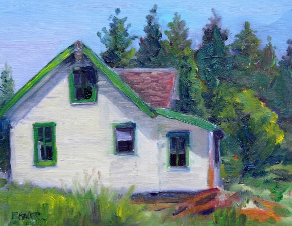 OLD FARM HOUSE by Lynette Redner
