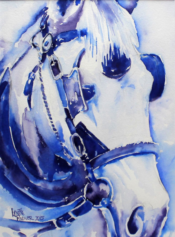 Blue Pony by Lynette Redner