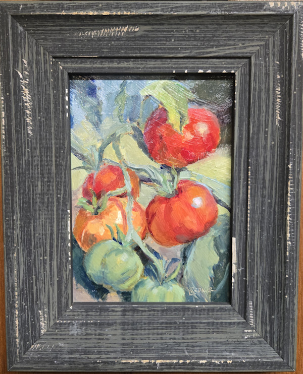 Juicy Tomatoes by Lynette Redner
