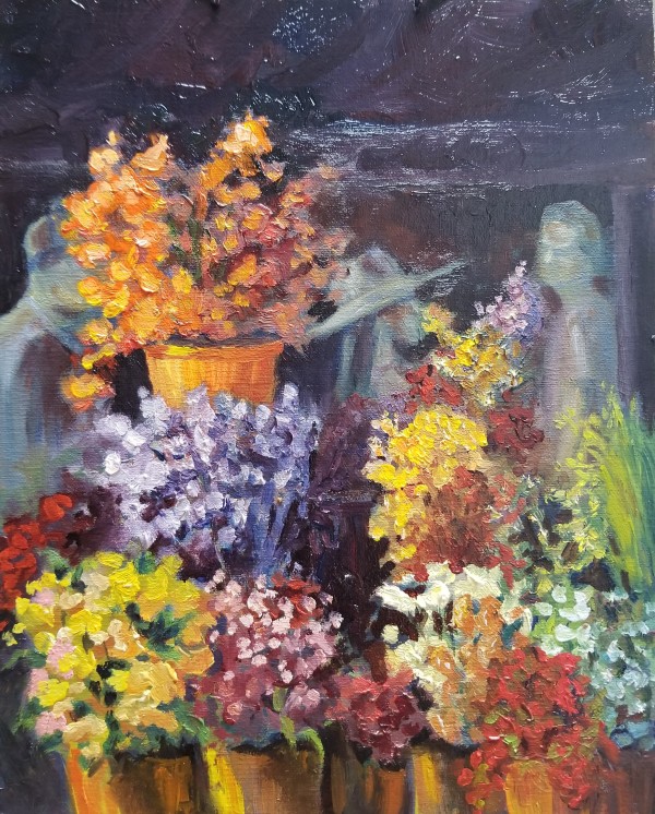 Market Flowers #1 by Lynette Redner