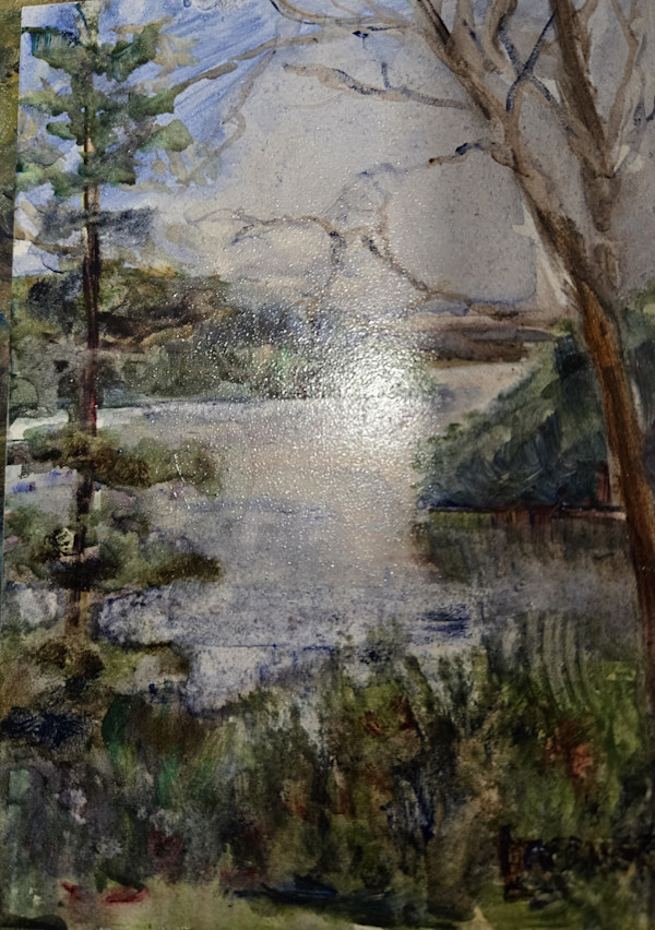 Misty Day on the River by Lynette Redner, Image 1.