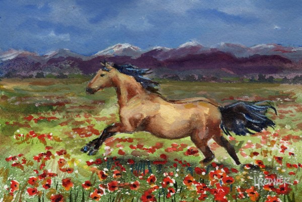 Parade of Horses: The Buckskin by Lynette Redner