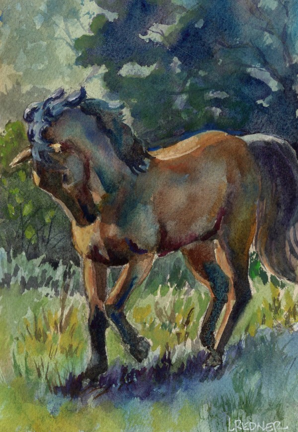The Parade of Horses: The Wild Mustang of the Salt River by Lynette Redner