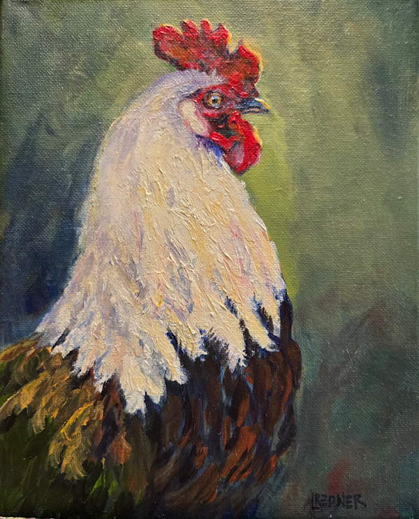 Noble Rooster by Lynette Redner