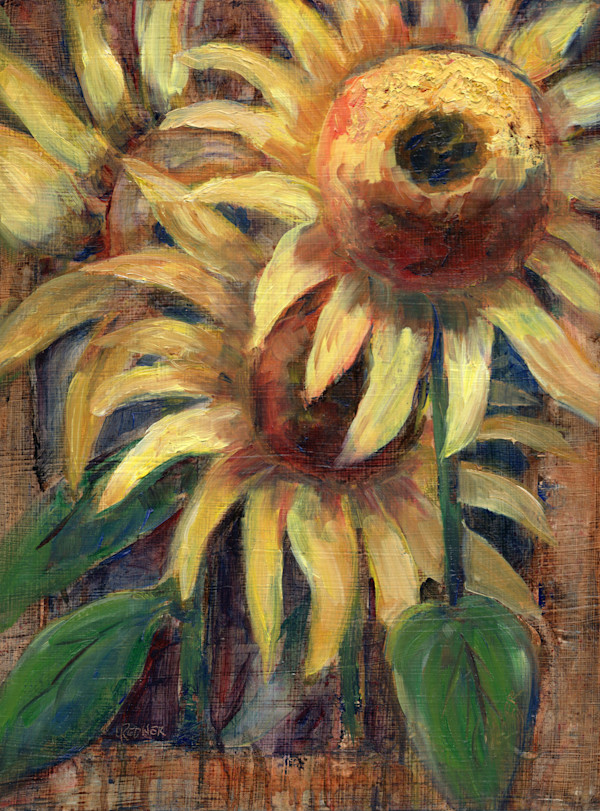 Growing Together: Sunflowers by Lynette Redner