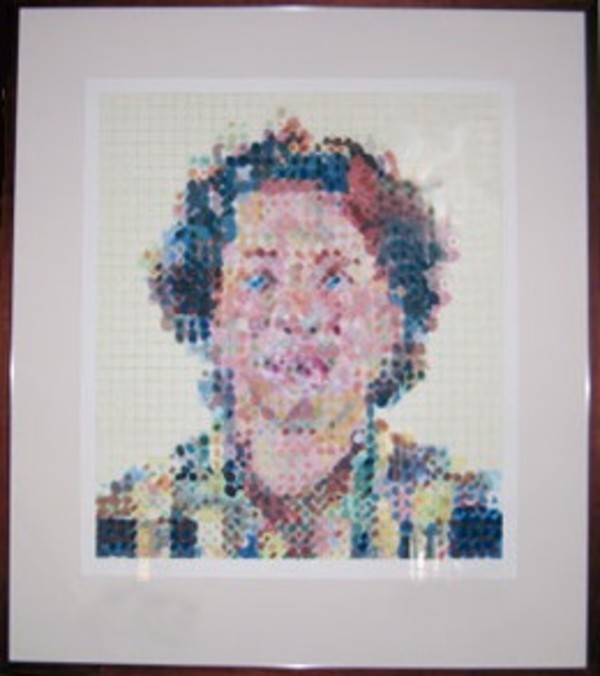 Leslie by Chuck Close