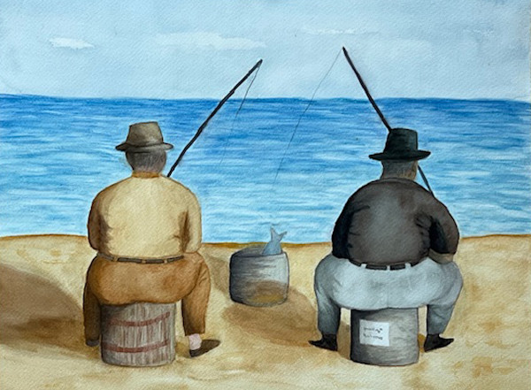 Bottom Fishing by Janine Wilson, Image 1.