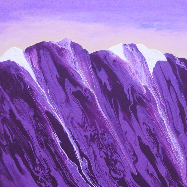 Purple Mountain Majesty by Janine Wilson