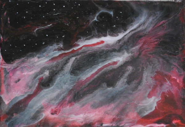 Red Nebula by Janine Wilson