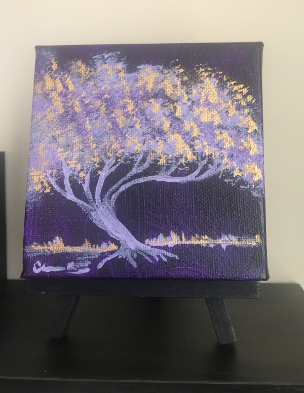 Lavender Tree of Autumn by Christopher Hoppe