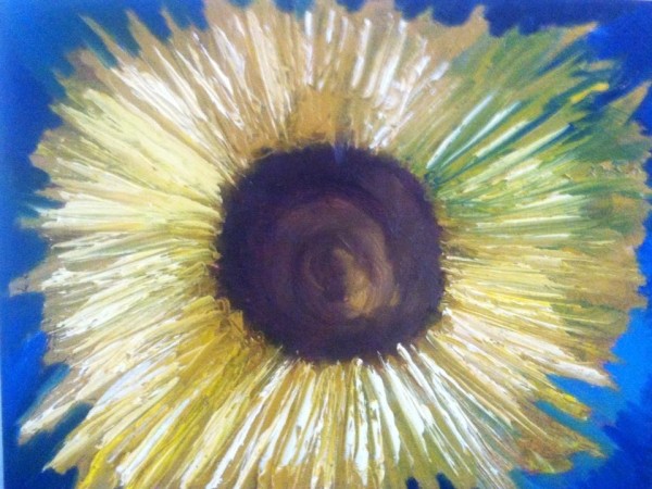 Sunflower Burst by Christopher Hoppe