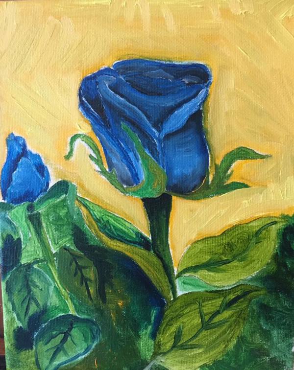Blue Rose by Christopher John Hoppe